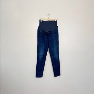 SALE! Old Navy Rockstar Super Skinny Full Panel Maternity Jeans Size 8 EUC